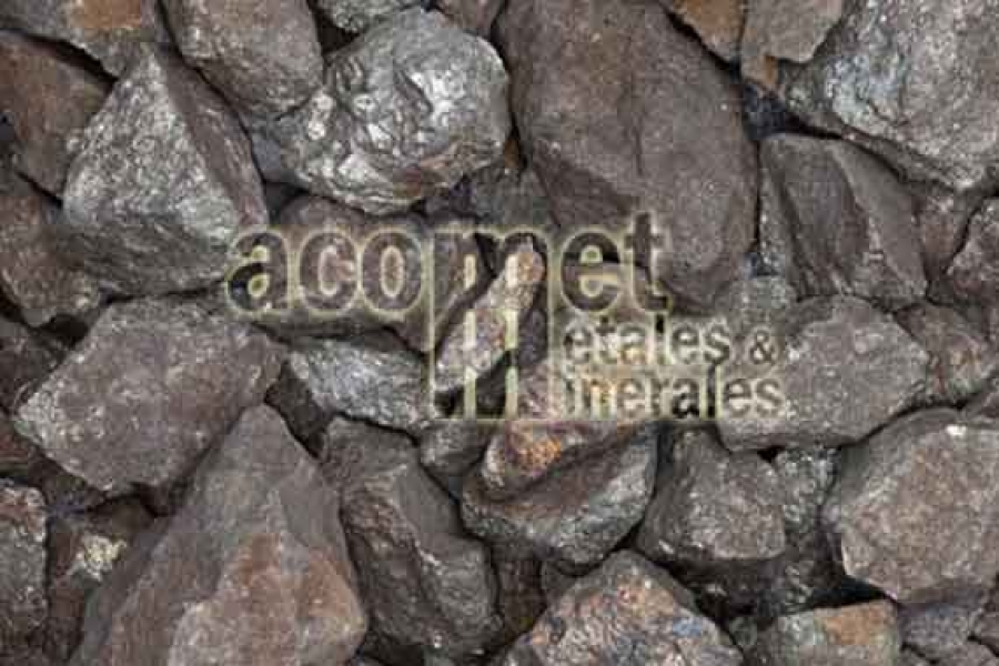 Arena cromita, ferro cromo, Acomet Metales y minerales