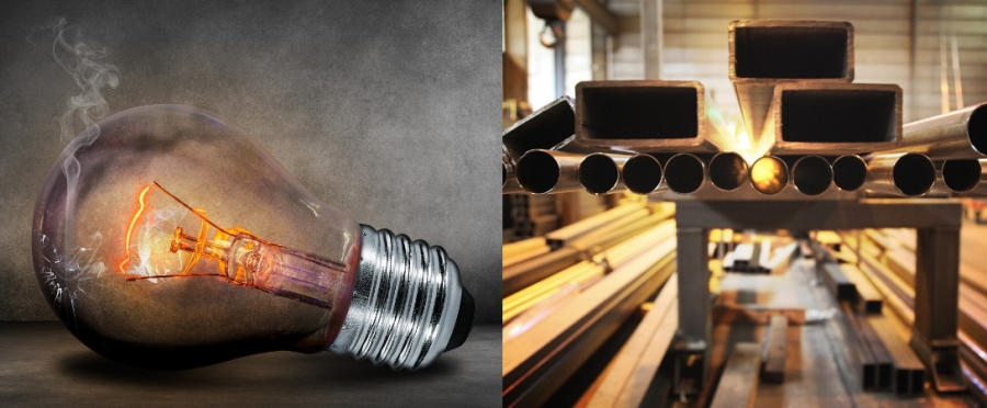 El elevado precio de la luz obliga a la acerera Sidenor a suspender su actividad para que no repercuta en el consumidor final.