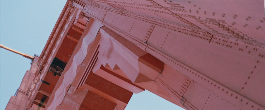 El m&iacute;tico Golden Gate de San Francisco fabricado integramente en Acero.