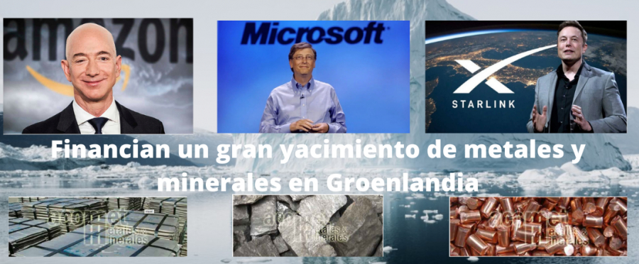 Jeff Bezos, Elon Musk, Michael Bloomberg y Bill Gates forman parte de los dueños de la empresa que cincela el hielo de Groenlandia.