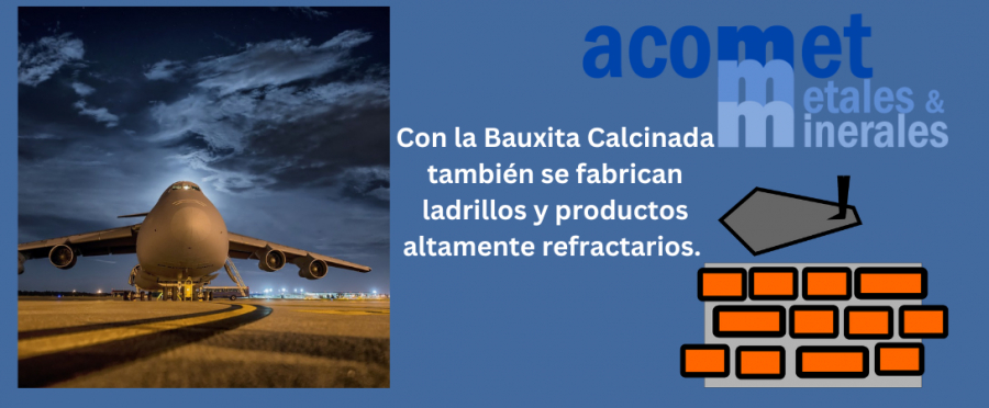 Bauxita Calcinada, el mejor recubrimiento de pistas de aeropuertos por elevar su coeficiente de fricción