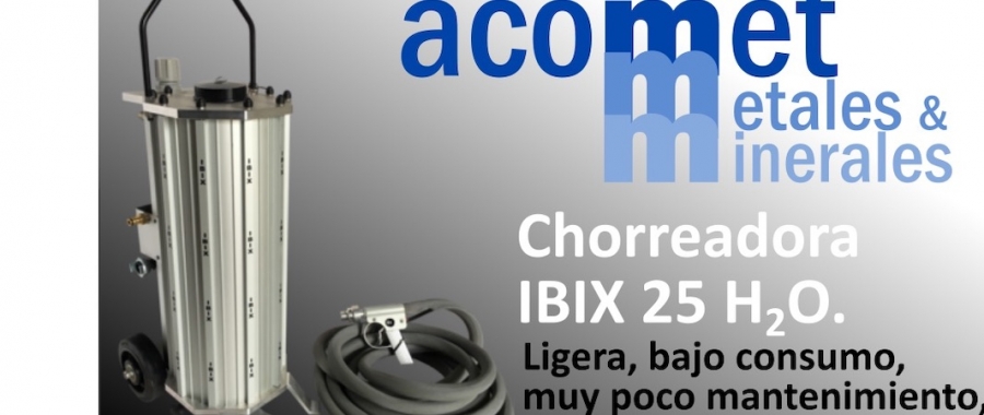 El sustrato chorreado con abrasivo y agua queda m&aacute;s limpio con un acabado m&aacute;s uniforme y sin presencia de polvo o part&iacute;culas adheridas