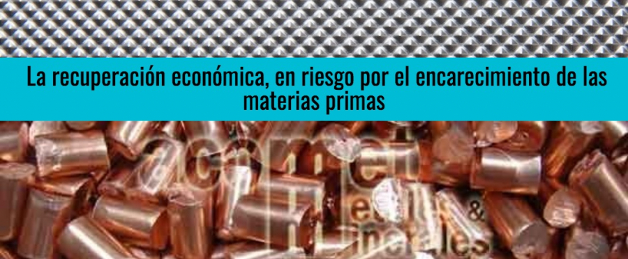 El alto precio de las materias primas amenaza el impacto potencial de los programas de recuperación europeos.  