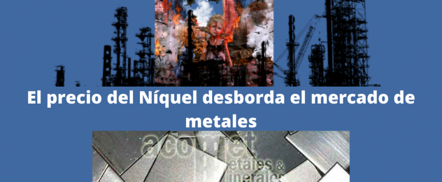 La LME también ha limitado a un máximo del 15% la variación diaria en el precio del resto de metales.